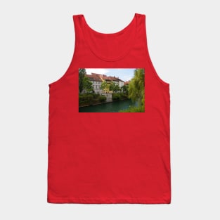 Ljubljanici River in Ljubljana, Slovenia Tank Top